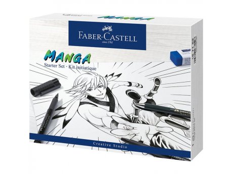 FABER-CASTELL Pitt Art pen  Manga starter set 167152