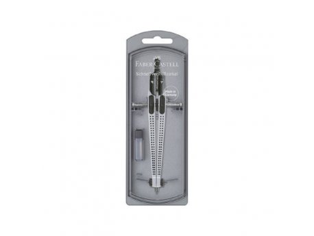 FABER-CASTELL šestar grip 174472 silver ( B214 )