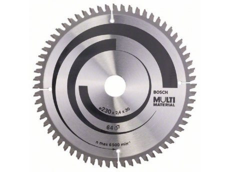 BOSCH List kružne testere Multi Material 230 x 30 x 2.4 mm. 64