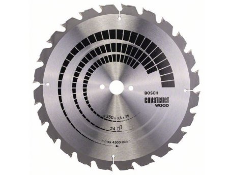 BOSCH List kružne testere Construct Wood 350 x 30 x 3.5 mm. 24
