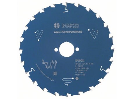 BOSCH List kružne testere Expert for Construct Wood 190x30x2;1.3x24 T