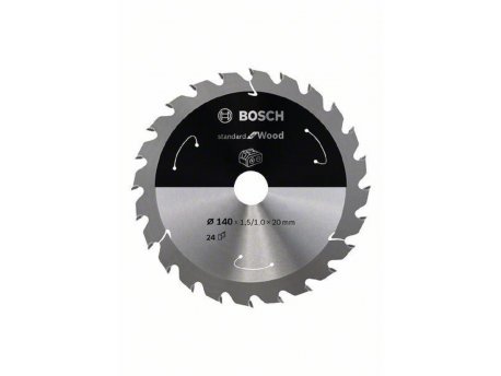 BOSCH List kružne testere za akumulatorske testere 140x20x1.5;1.0x24T