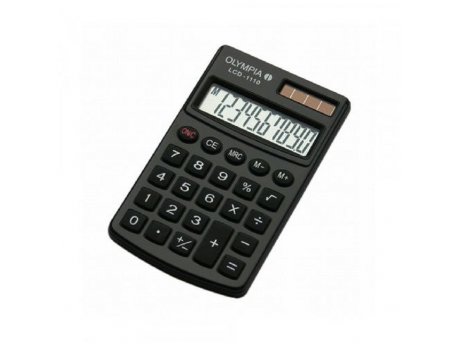 OLYMPIA Kalkulator LCD 1110 Black