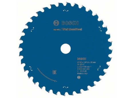BOSCH List kružne testere Expert for Stainless Steel  2608644289, 185 x 20 x 1,9 x 36