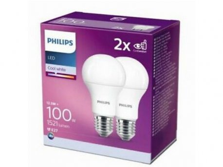 PHILIPS PS699 LED SIJALICA 13W(100W) E27 A60 CW FR SET 2/1