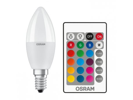 OSRAM Sijalica RGB Daljinski E14 5.5W 2700k Dim
