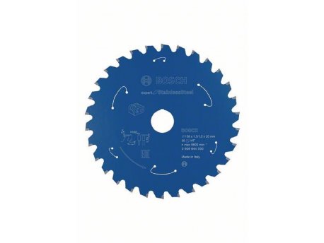 BOSCH Expert for Stainless Steel list kružne testere za akumulatorske testere 136x1.5/1.2x20 T30 2608644530, 136x1.5/1.2x20 T30