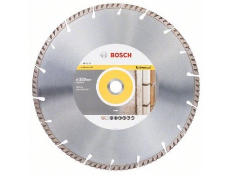 BOSCH Dijamantska rezna ploča Standard for Universal 350x25,4  2608615071, 350x25.4x3.3x10mm