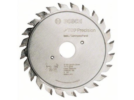 BOSCH List za zasecanje Top Precision Laminated Panel 2608642129, 120 x 20 x 2,8-3,6 mm, 12+12