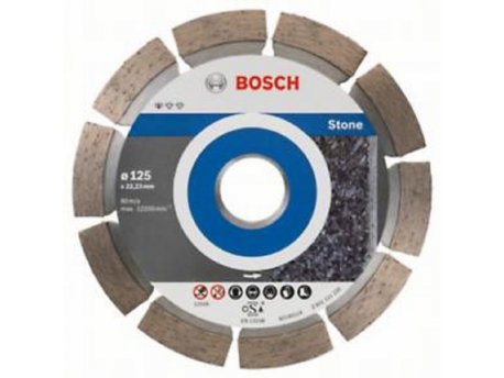 BOSCH Dijamantska rezna ploča Standard for Stone 125, 2608603236