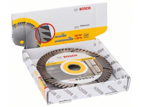 BOSCH Dijamantska rezna ploča Standard for Universal 150x22,23 (pakovanje od 10 kom.) 2608615062, 150x22.23x2.4x10mm