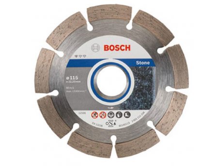 BOSCH Dijamantska rezna ploča Standard for Stone 2608603235, 115 x 22,23 x 1,6 x 10 mm