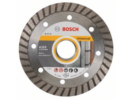 BOSCH Dijamantska rezna ploča Standard for Universal Turbo 2608603249, 115 x 22,23 x 2 x 10 mm