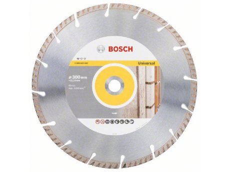 BOSCH Dijamantska rezna ploča Standard for Universal 300x22,23 2608615067, 300x22.23x3.3x10mm