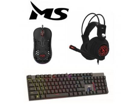 MS Paket: Miš C510+Tastatura C521+Slušalice C500