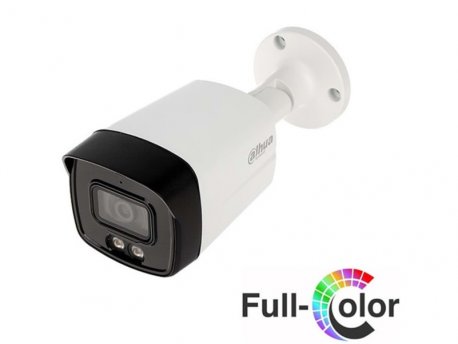 DAHUA HAC-HFW1209TLMP-LED-0360B 2Mpix 3.6mm 40m, 27/7 Full Color, 4u1, HDCVI