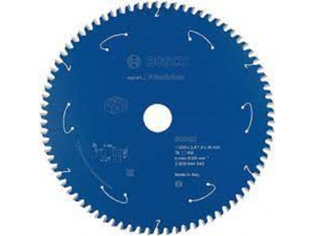 BOSCH Expert for Aluminium list kružne testere za akumulatorske testere 250x2.4/1.8x30 T78 2608644545, 250x2.4/1.8x30 T78