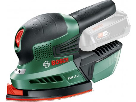 BOSCH Akumulatorska vibraciona multi brusilica PSM 18 Li, solo, 06033A1321