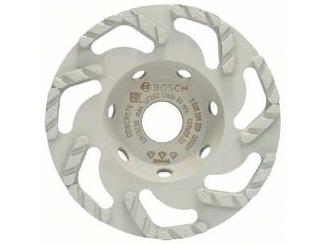 BOSCH Dijamantska lončasta ploča Best for Concrete 2608201229, 125 x 22,23 x 4,5 mm