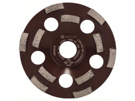 BOSCH Dijamantska lončasta ploča Expert for Abrasive 2608602553, 125 x 22,23 x 4,5 mm