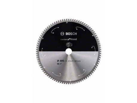BOSCH Standard for Wood list kružne testere za akumulatorske testere 305x2.2/1.6x30x T96 2608837744, 305x2.2/1.6x30x T96