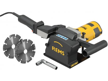 REMS 185X02 Krokodil 125 Basic-Pack Električni rezač + 2 rezna diska