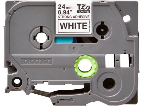 Brother TZES251 Labelling Tape Cassette – Black on White, 24mm