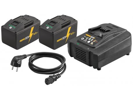 REMS 571594 Power-Pack Baterije 2 x 22 V, 9,0 Ah sa punjačem