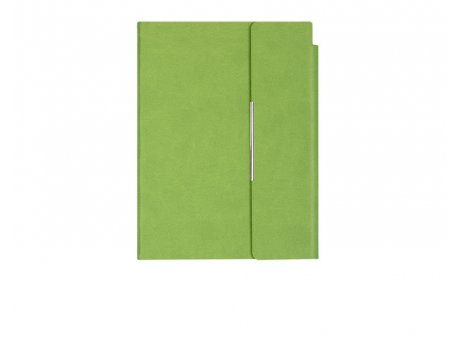 VELVET Notes sa magnetnim preklopom A5 Lime