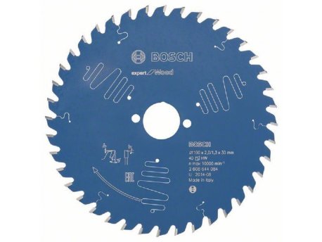 BOSCH List kružne testere Expert for Wood  2608644084, 190 x 30 x 2,0 mm, 40
