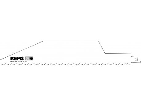 REMS 561125 Posebno visoki list testere za porobeton, plavac, ciglu 300-12 mm