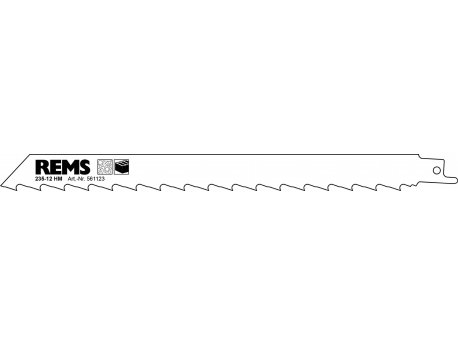 REMS 561123 List testere za porobeton, plavac, cigla 235-12 mm