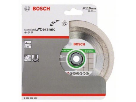 BOSCH Dijamantska rezna ploča Standard for Ceramic 110 x 22.23 x 7.5 mm