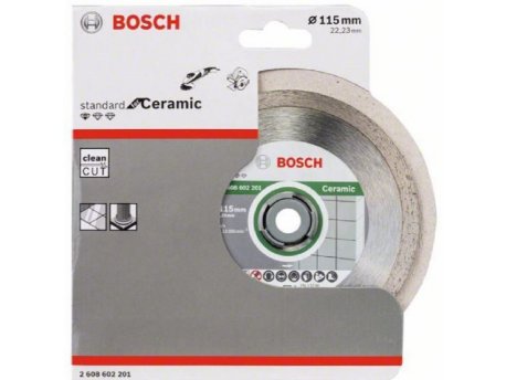 BOSCH Dijamantska rezna ploča Standard for Ceramic 115 x 22.23 x 7 mm