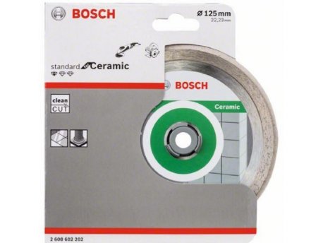BOSCH Dijamantska rezna ploča Standard for Ceramic 125 x 22.23 x 7 mm