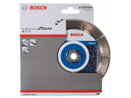 BOSCH Dijamantska rezna ploča Standard for Stone 125 x 22.23 x 1.6 x10 mm