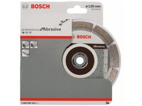 BOSCH Dijamantska rezna ploča Standard for Abrasive 125 x 22.23 x 10 mm