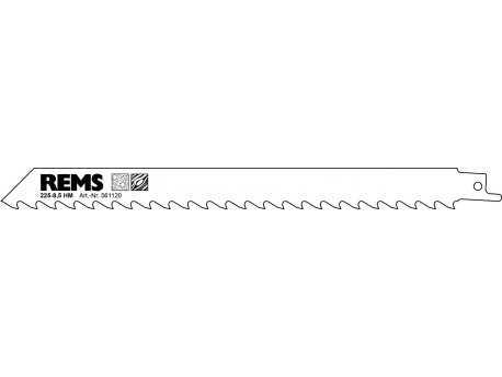 REMS 561120 List testere za porobeton, tvrdo drvo 225-8,5 mm