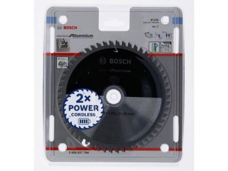 BOSCH List kružne testere za akumulatorske testere 165x30x1.8;1.3x54T
