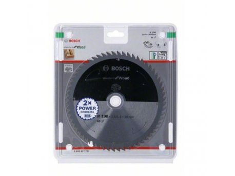 BOSCH List kružne testere za akumulatorske testere 190x30;20x1.6;1.1x60T