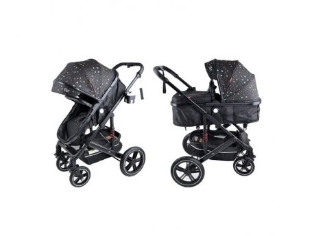BBO KOLICA ZA BEBE STAR 2U1 - CRNA
