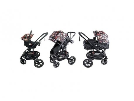 BBO KOLICA ZA BEBE STAR 3U1 - ANIMAL PRINT