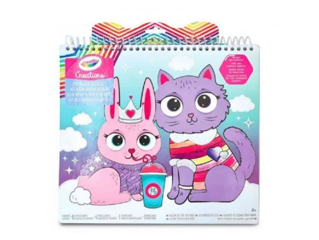 CRAYOLA Blok sa stikerima PETS