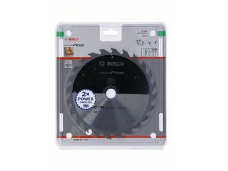 BOSCH List kružne testere za akumulatorske testere 190x20x1.6;1.1x24T