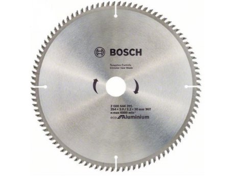 BOSCH List kružne testere Eco for Aluminium 254 x 3.0;2.2 x 30 96 T