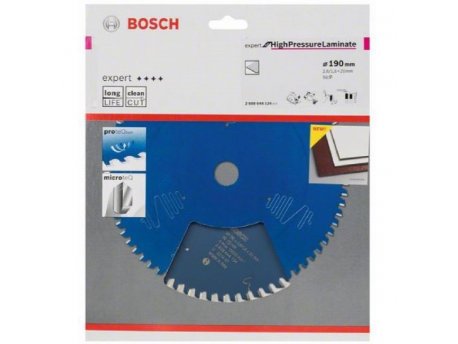 BOSCH List kružne testere Expert for HPL 190x20x2.6;1.6x56 T