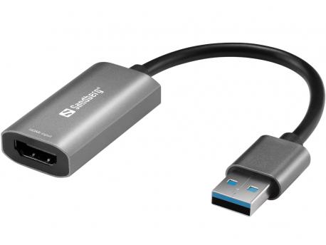 Sandberg Adapter Capture HDMI/F - USB/M 3.0 134-19