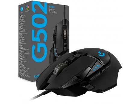 LOGITECH Miš Logitech G502 Hero Crni