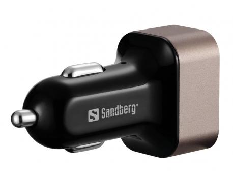 Sandberg USB auto punjač QC3.0/USB C 24W 441-43