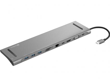 Sandberg Docking station 10in1 USB-C - HDMI/VGA/LAN/3xUSB 3.0/USB C 136-31